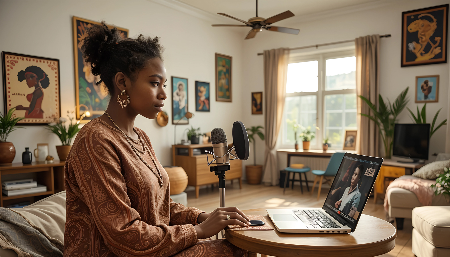 Ingénieur du son au travail